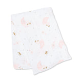 Lulujo Μουσελίνα – Swan Swaddling Blanket