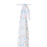 Lulujo Μουσελίνα – Rainbow Sky Swaddling Blanket