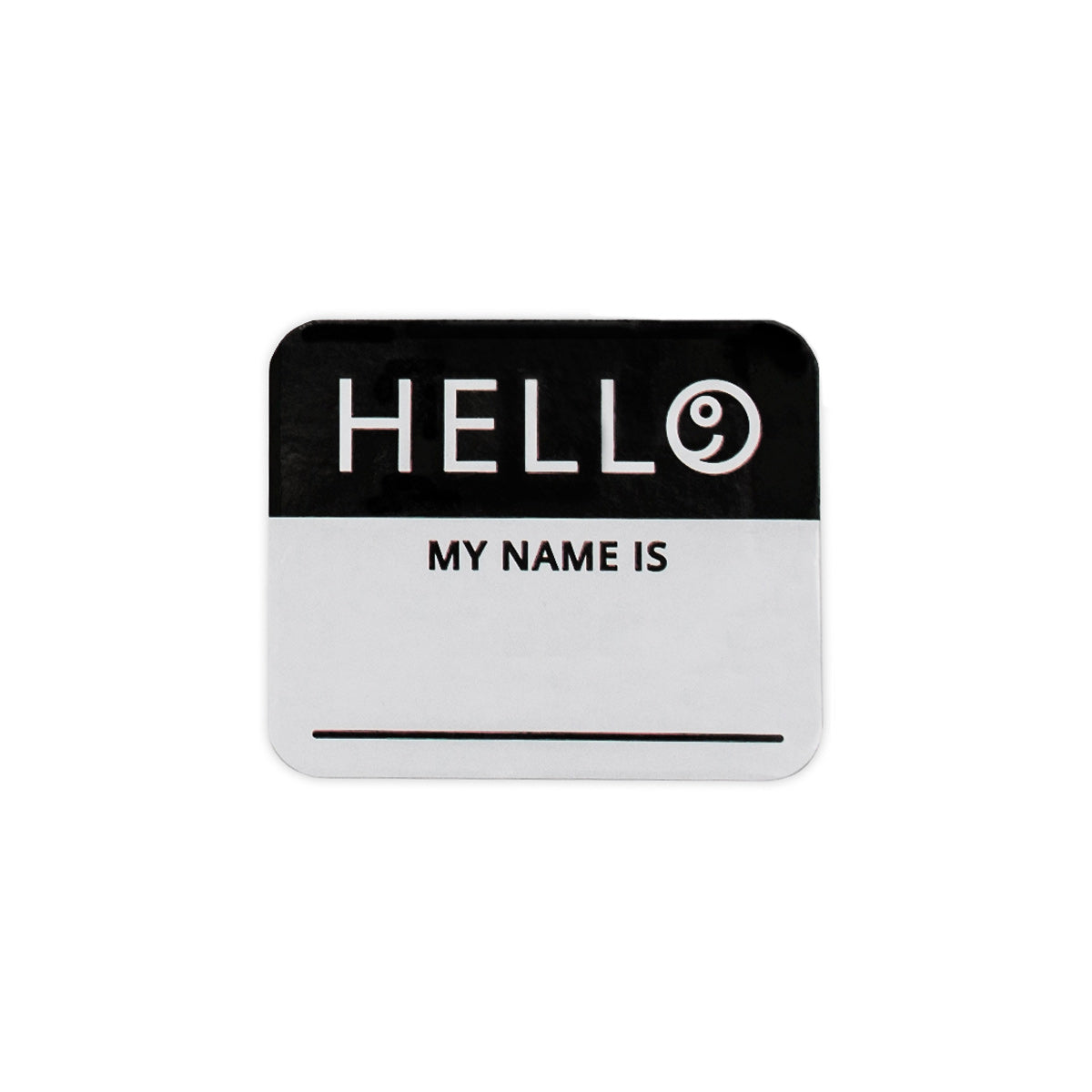 Hello World – Black Floral
