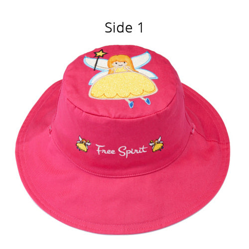 Καπέλο Διπλής Όψης UPF 50+ - Princess/Unicorn (Cotton)