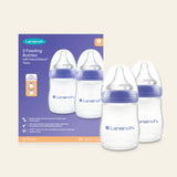 Lansinoh Σετ 2 τμχ. Μπιμπερό NaturalWave με Θηλή Αργής Ροής (160ml)