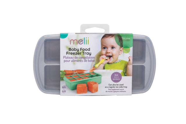Melii –Θήκη πολλαπλών μερίδων από σιλικόνη Grey