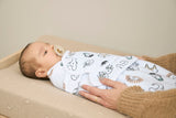 Meyco Swaddle Animal Multicolour 0-3 μηνών