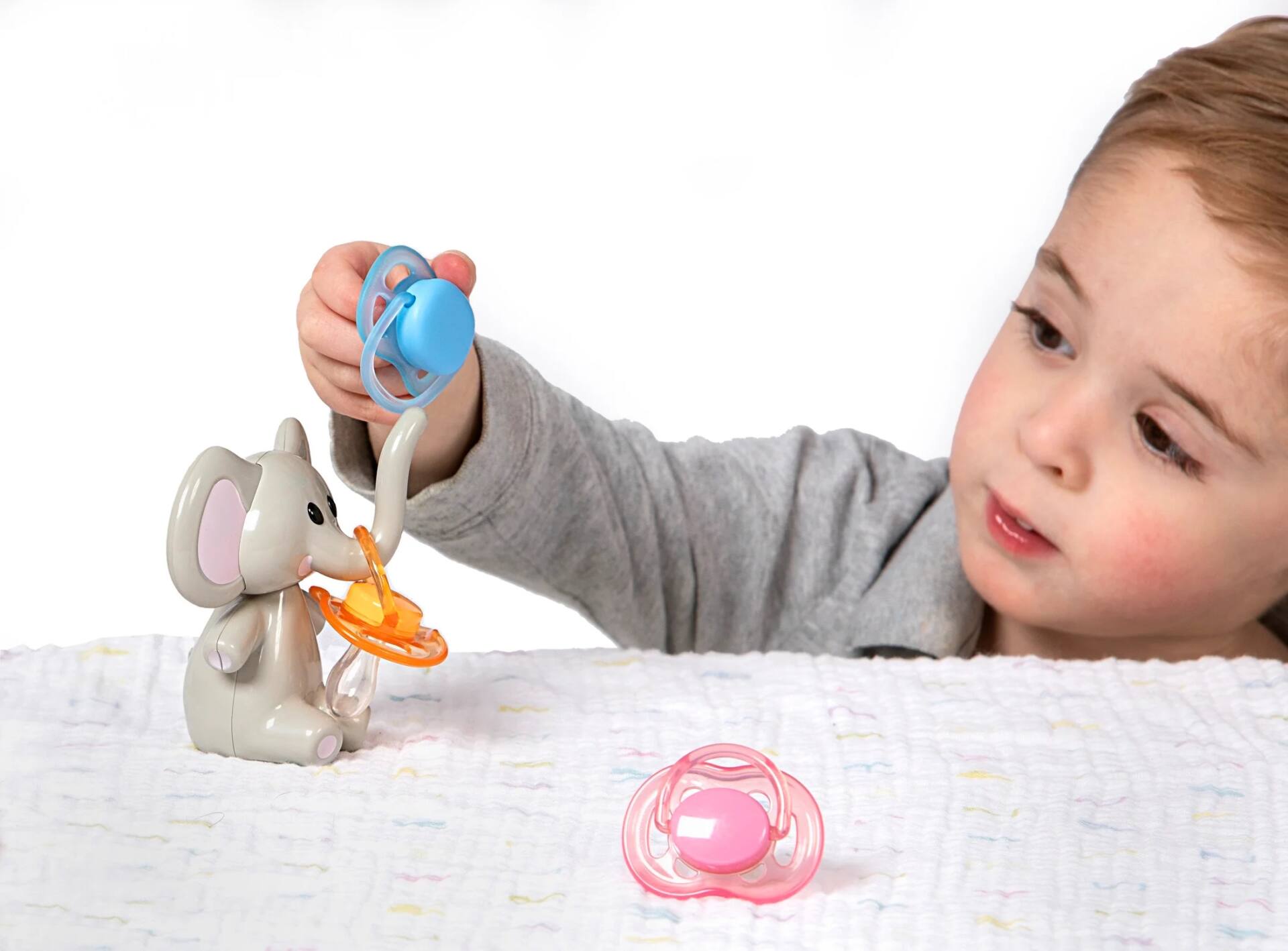 Melii - Stand για πιπίλες Ελεφαντάκι Grey Ears