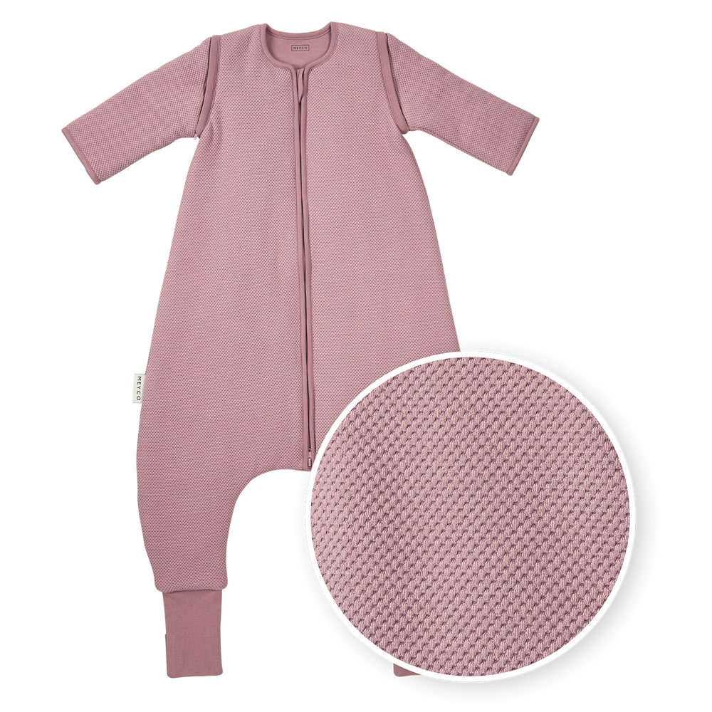 Meyco 100% Βαμβακερός Υπνόσακος 2.5 Tog με Ποδαράκια Classic Purple Pink (9 μηνών-5 ετών)
