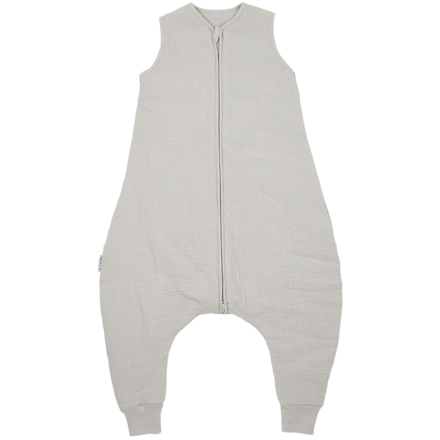 Meyco 100% Βαμβακερός Υπνόσακος με Ποδαράκια Muslin Greige (9 μηνών-5 ετών)