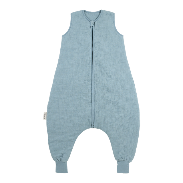 Meyco 100% Βαμβακερός Υπνόσακος με Ποδαράκια Muslin Jeans Blue (9 μηνών-5 ετών)
