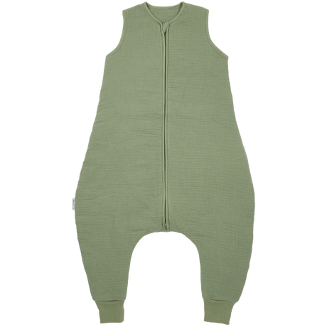 Meyco 100% Βαμβακερός Υπνόσακος με Ποδαράκια Muslin Olive Green (9 μηνών-5 ετών)
