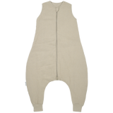 Meyco 100% Βαμβακερός Υπνόσακος με Ποδαράκια Muslin Sand (9 μηνών-5 ετών)