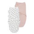 Meyco 2 Pack Swaddle Mini Panther Soft Pink 0-3 μηνών