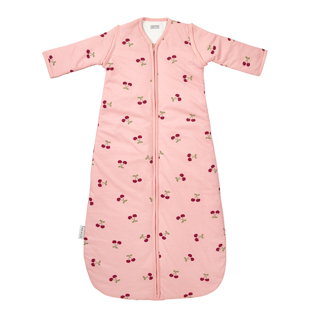Meyco Υπνόσακος Cherry Soft Rose με αποσπώμενα μανίκια (O-5ετών)