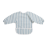 Meyco Σαλιάρα με Μανίκια Fat Stripe Jeans Blue