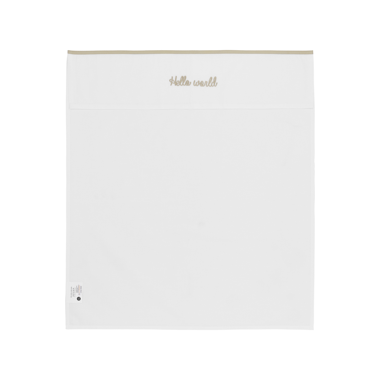 Meyco Σεντόνι Hello World Sand 100x150cm