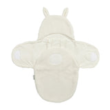 Meyco Wrap Κουβερτούλα Teddy για τη βόλτα Rabbit Natural