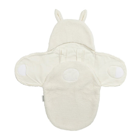 Meyco Wrap Κουβερτούλα Teddy για τη βόλτα Rabbit Natural
