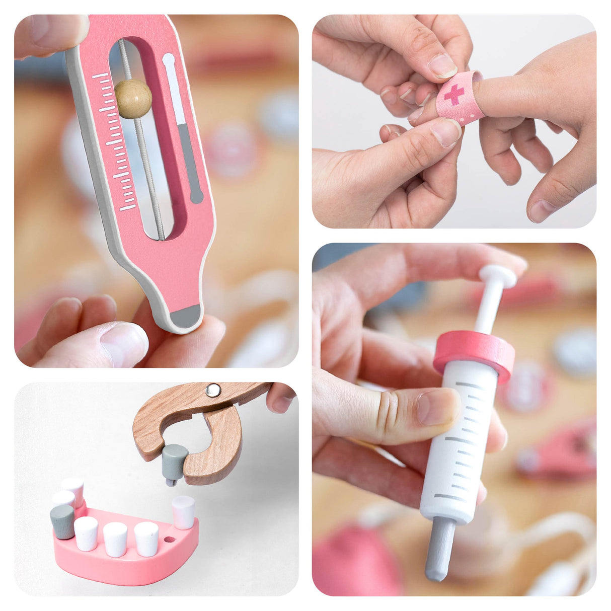 Το Πρώτο μου Βαλιτσάκι Γιατρού (Ροζ)