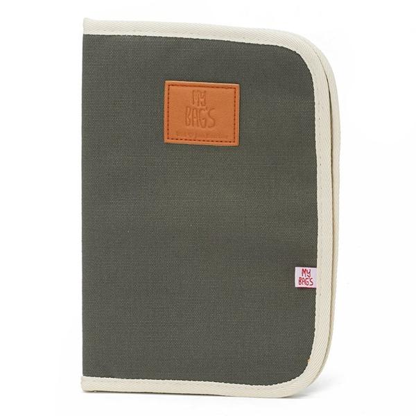 Θήκη Βιβλιαρίου Υείας Happy Family Grey