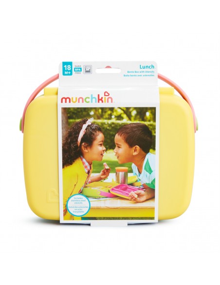 BENTO BOX YELLOW/PINK