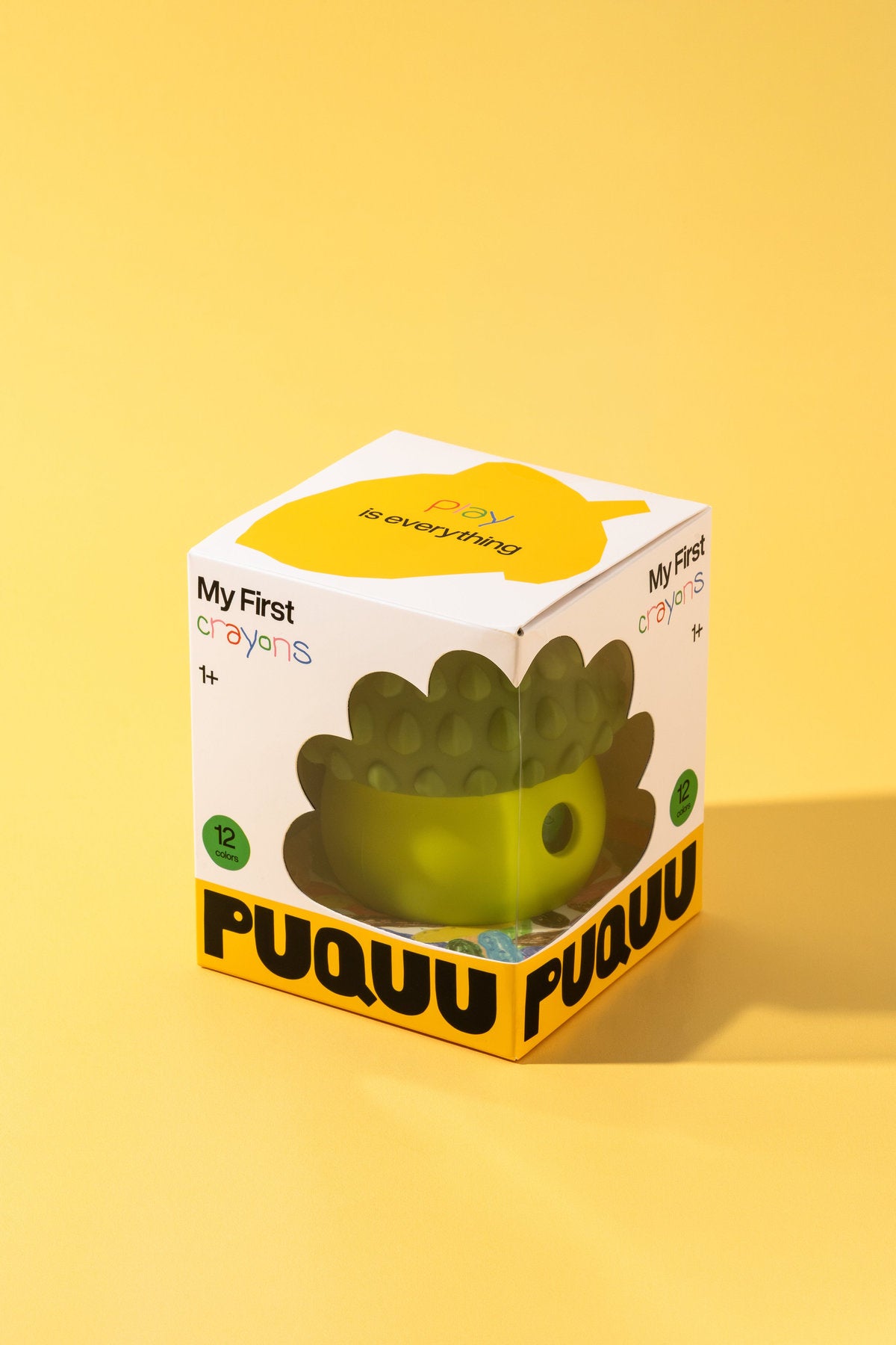 PUQUU My First Crayons 12 χρώματα (1+)
