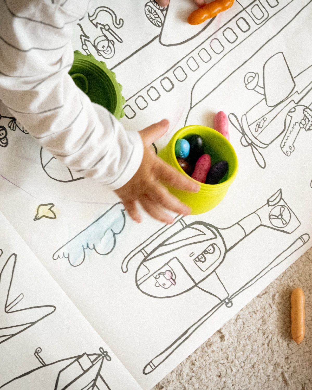 PUQUU My First Crayons 12 χρώματα (1+)