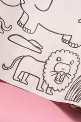 PUQUU Stick and Draw Roll - Animals