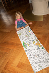 PUQUU Stick and Draw Roll - Animals