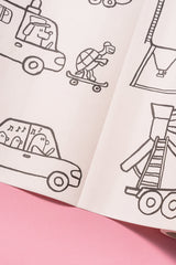 PUQUU Stick and Draw Roll - Vehicles