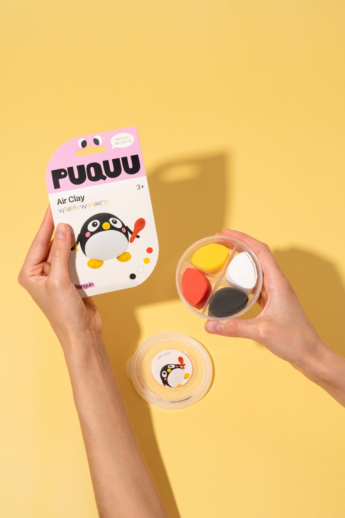 PUQUU Air Clay - Penguin