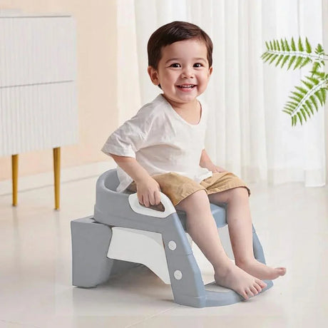 3 σε 1 Εκπαιδευτική Σκαλιέρα Τουαλέτας - Grey