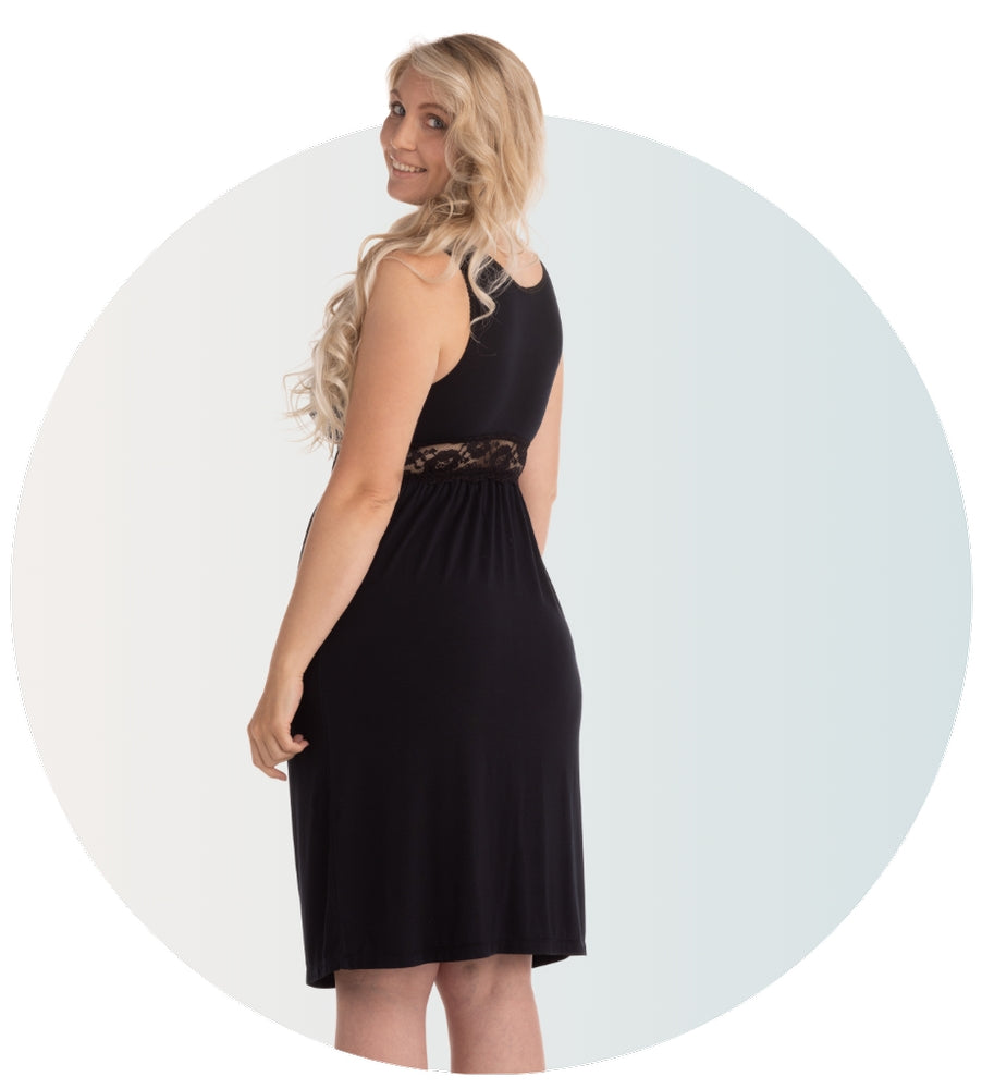 Maternity & Nursing Nightie (Νυχτικό θηλασμού)