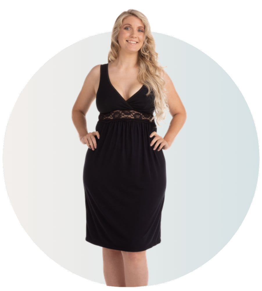 Maternity & Nursing Nightie (Νυχτικό θηλασμού)