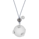 ProudMama Babybell Μενταγιόν Grey Silver Hearts