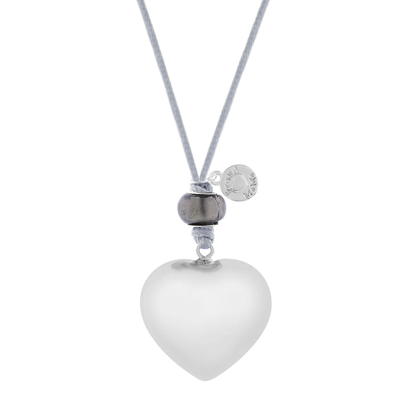 ProudMama Babybell Μενταγιόν Silver Heart (G)