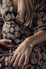 Proud Mama Βραχιόλι Χειροπέδα Dreams Silver
