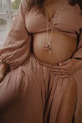 Proud Mama Bola Sofie Silver Grey Καρδιά