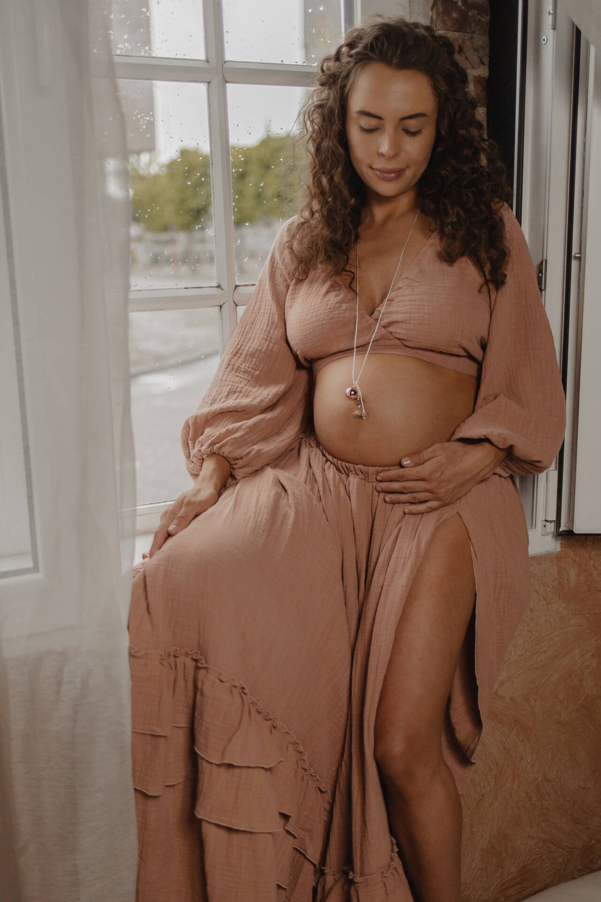 Proud Mama Bola Sofie Silver Grey Καρδιά