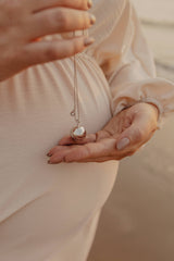 Proud Mama Bola Chloe Gold Chain Round with charm