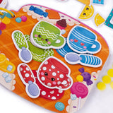 Busy Book με Velcro Ζωάκια Λιχουδιές