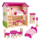 Wooden COTTAGE for doll