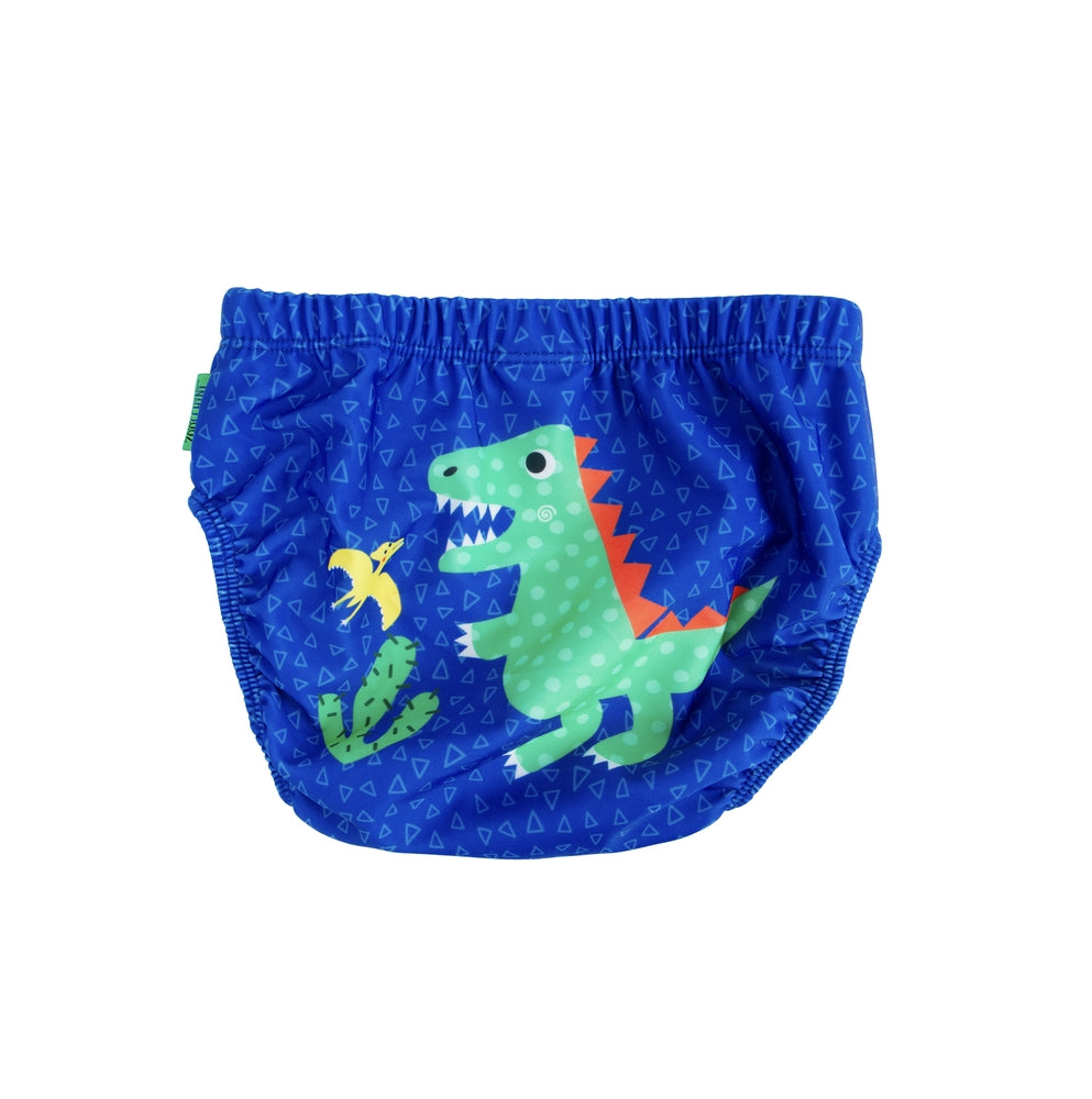 Zoocchini Μαγιώ Πάνα (2pcs Σετ) - Dinosaur
