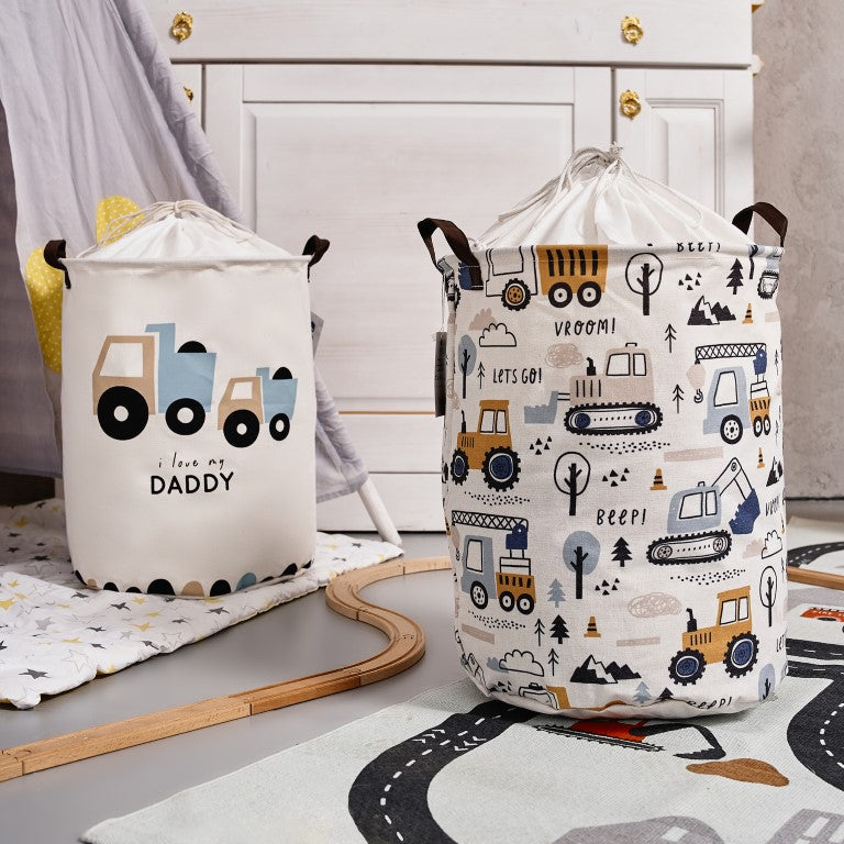 Sipo  Πολυχρηστικό Καλάθι με κορδόνι Οχήματα 43 L