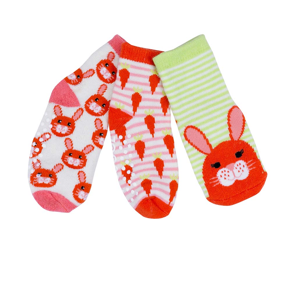 GRIP+EASY Καλτσάκια Bella the Bunny (3 τεμ)
