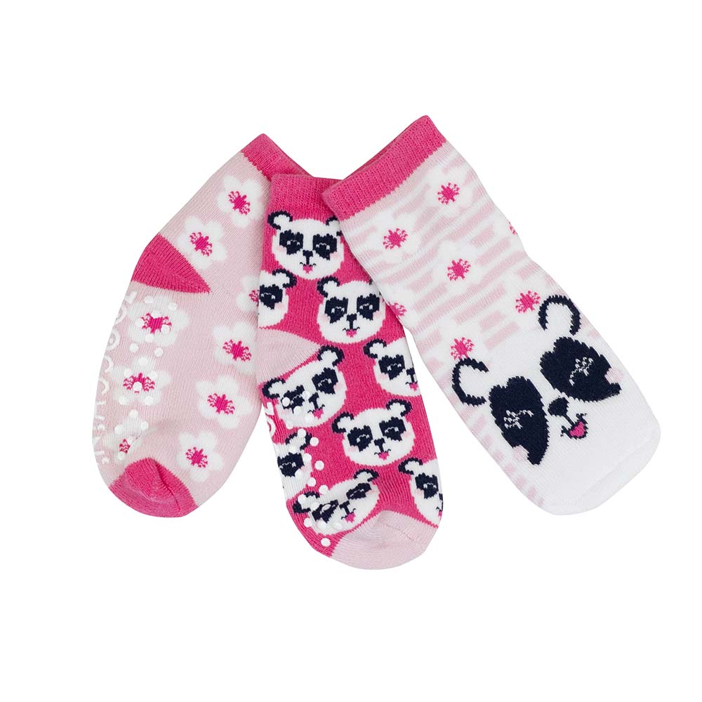GRIP+EASY Καλτσάκια Pipi the Panda (3 τεμ)