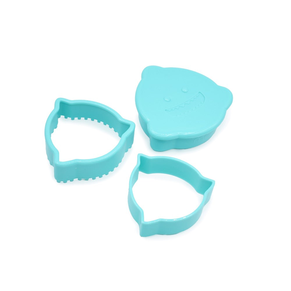 Melii - Sandwich Cutters Bear/Shark 6 τεμ