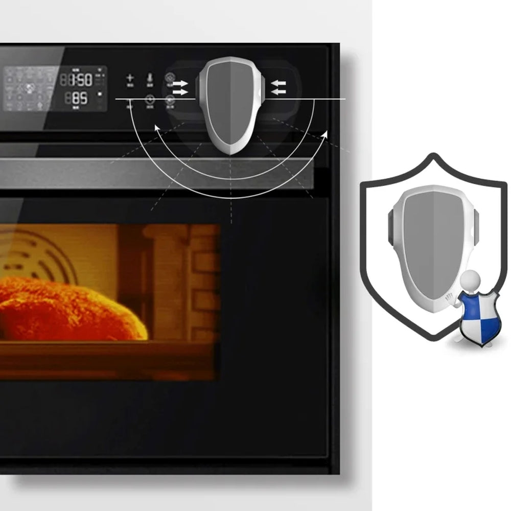 Κλειδαριά πόρτας φούρνου Μαύρη