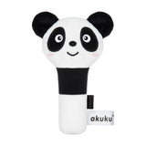 Βελούδινη Κουδουνίστρα Squeaker Panda