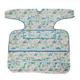 Bumkins Tray Mat Sleeved Bib Dinos