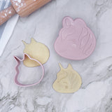 Melii - Sandwich Cutters Unicorn/Cat 6 τεμ