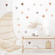Wall Sticker Boho Hearts