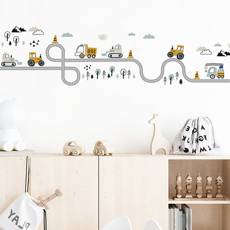 Sipo Wall Stickers Tractors On Street